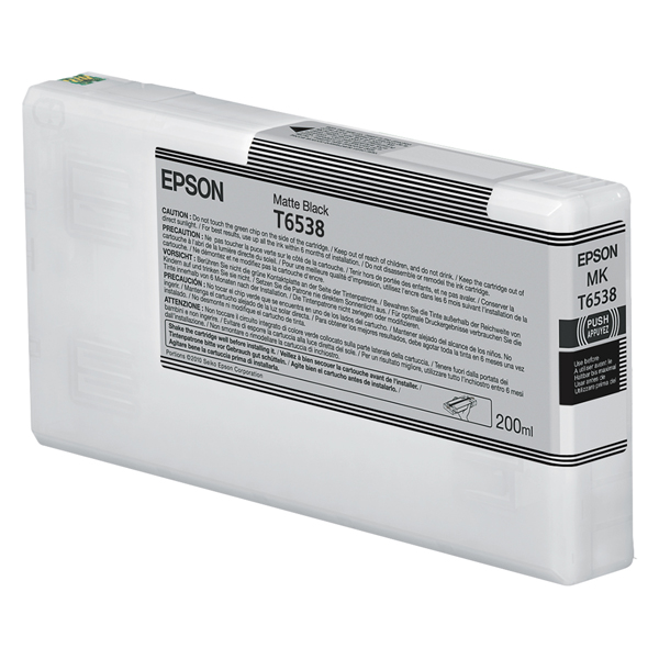 MD_EPST65380N Epson - Tanica - Nero opaco - T6538 - C13T65380N - 200ml - immagine 1