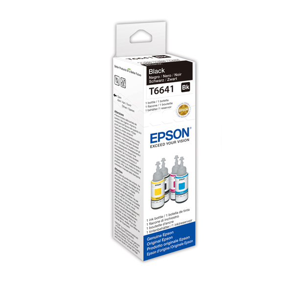 MD_EPST664140 Epson - Flacone - Nero - T6641 - C13T664140 - 70ml - immagine 1