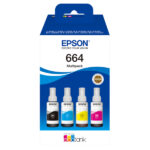 Epson - Ecotank Multipack 664 - BK/C/M/Y - C13T664640