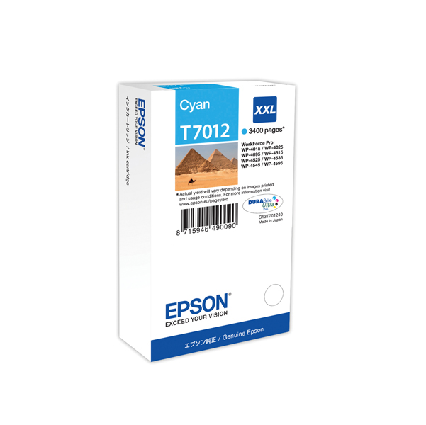 MD_EPST70124010 Epson - Tanica - Ciano - T7012 - C13T70124010 - 34,2ml - immagine 1