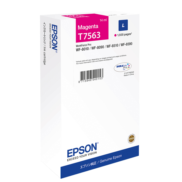 MD_EPST75634N Epson - Tanica - Magenta - T7563 - C13T75634N - 14ml - immagine 1