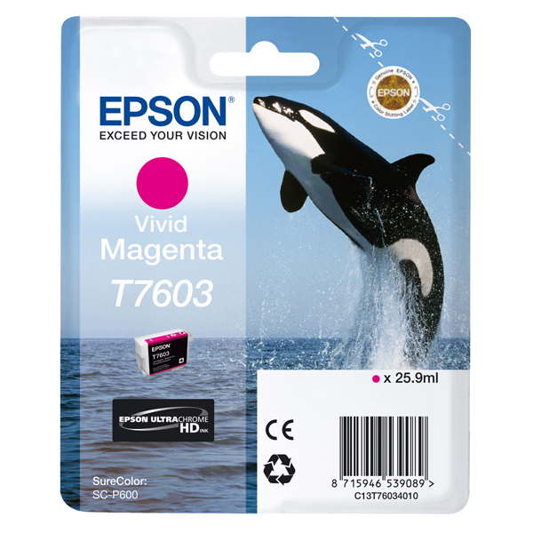 MD_EPST76034N10 Epson - Cartuccia ink - T7603 - Magenta - C13T76034N10 - immagine 1