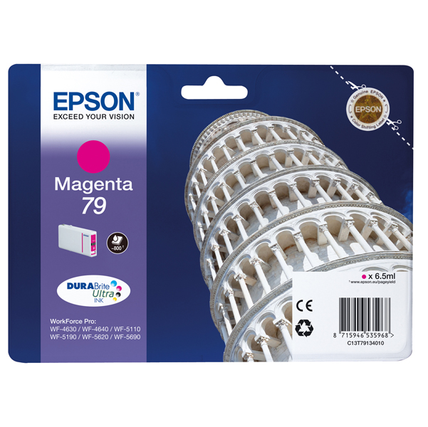 MD_EPST79134010 Epson - Tanica - 79 - Magenta - C13T79134010 - 6,5ml - immagine 1