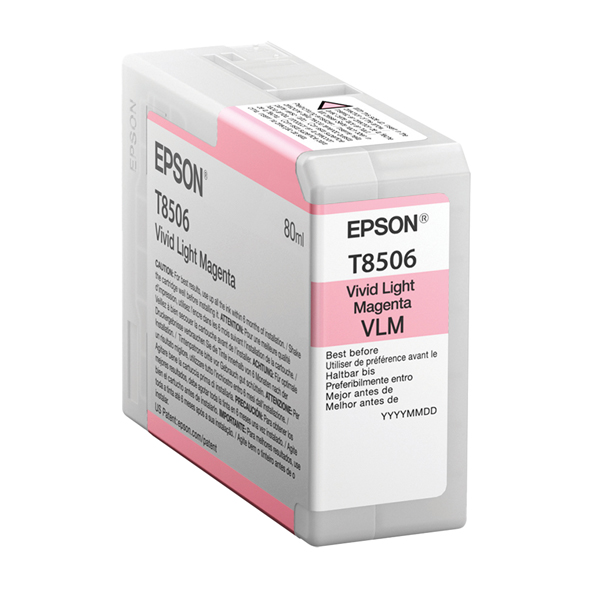 MD_EPST85060N Epson - Cartuccia ink - Magenta - T8506 - C13T85060N - 80ml - immagine 1
