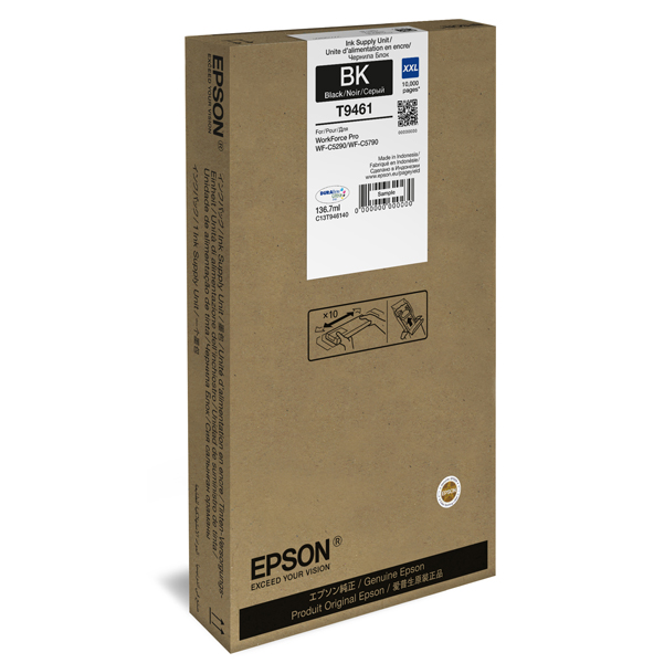 MD_EPST946140 Epson - Cartuccia ink - Nero - T9461 - C13T946140 - 136,7ml - immagine 1