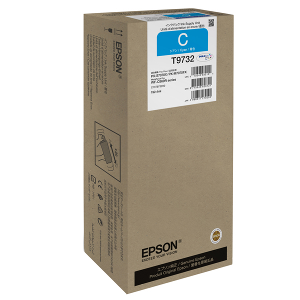 MD_EPST97320N Epson - Cartuccia ink - WF- Pro WF-C869R XL- Ciano - C13T97320N - immagine 1