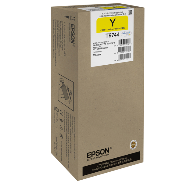 MD_EPST97440N Epson - Cartuccia ink - WF- Pro WF-C869R XXL- Giallo - C13T97440N - immagine 1