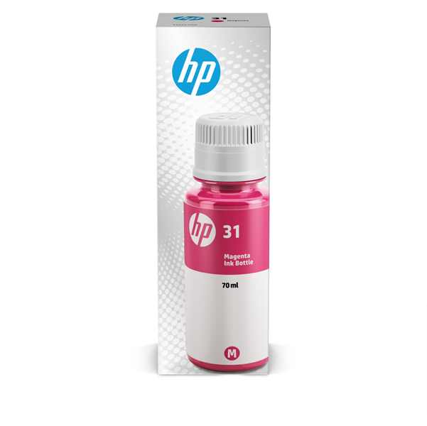 MD_HP1VU27AE Hp - Flacone inchiostro originale - 31 - Magenta - 1VU27AE - 70 ml - immagine 1