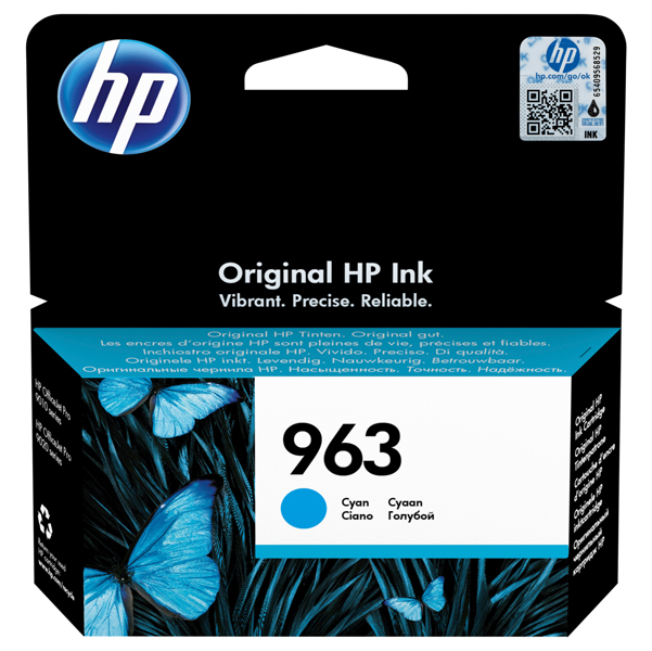MD_HP3JA23AE Hp - Cartuccia ink originale - 963 - Ciano - 3JA23AE - 700 pag - immagine 1