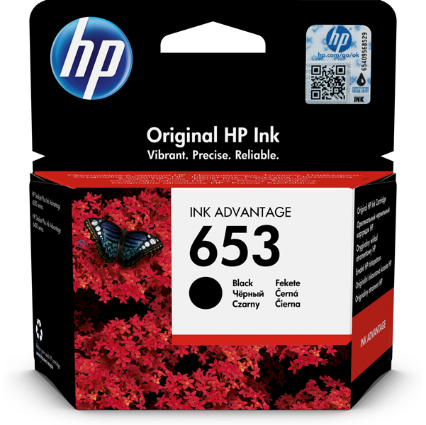 MD_HP3YM75AE Hp - Cartuccia ink originale- 653 - nero - 3YM75AE - 360 pag - immagine 1