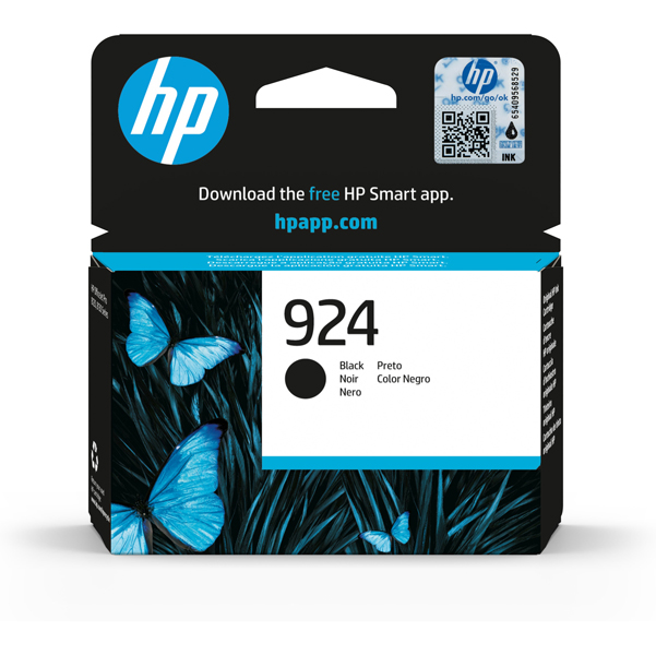 MD_HP4K0U6NE Hp originale - Cartuccia 924 - Nero - 4K0U6NE - immagine 1