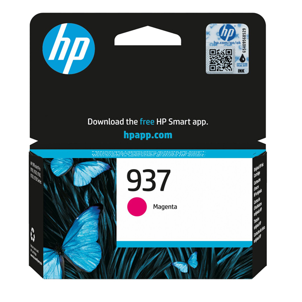 MD_HP4S6W3NE Hp originale - Cartuccia 937 - Magenta - 4S6W3NE - immagine 1