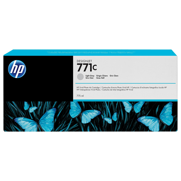 MD_HPB6Y14A Hp - Cartuccia Ink originale - 771C - Grigio chiaro - B6Y14A - 775 ml - immagine 1