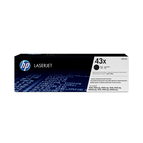 MD_HPC8543X Hp - Toner originale - 43X - Nero - C8543X - 30.000 pag - immagine 1