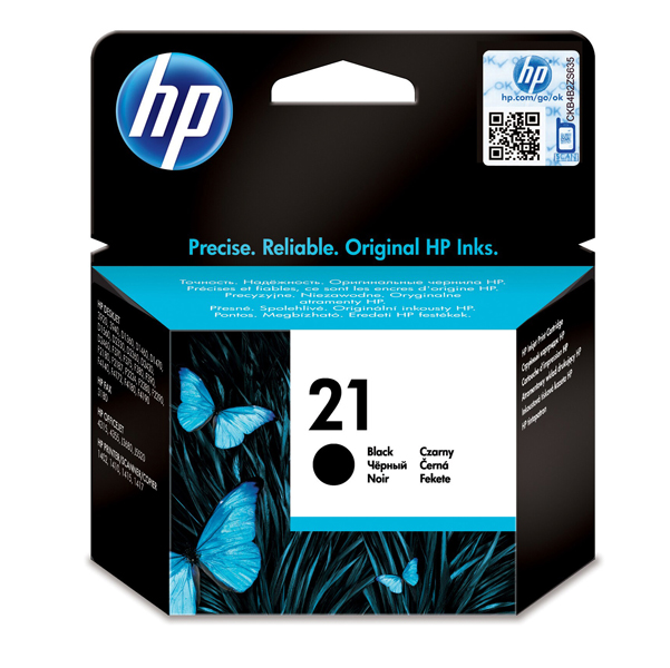 MD_HPC9351AE Hp - Cartuccia ink originale - 21 - Nero - C9351AE - 190 pag - immagine 1