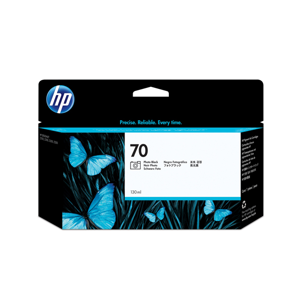MD_HPC9449A Hp - Cartuccia ink originale - 70 - Nero fotografico - C9449A - 130ml - immagine 1