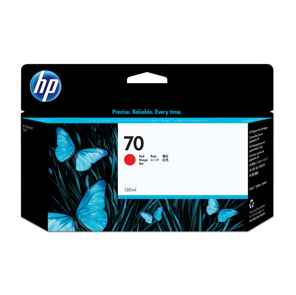 MD_HPC9456A Hp - Cartuccia ink originale - 70 - Rosso - C9456A - 130ml - immagine 1