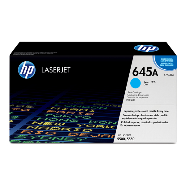 MD_HPC9731A Hp - Toner originale - 645A - Ciano - C9731A - 12.000 pag - immagine 1