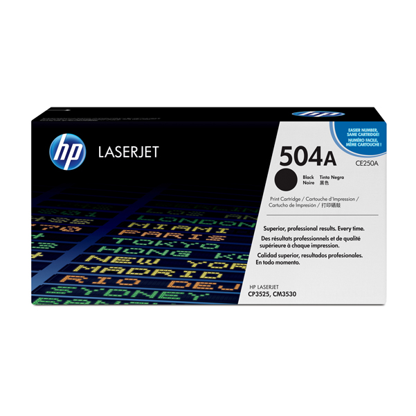 MD_HPCE250A Hp - Toner originale - 504A - Nero - CE250A - 5.000 pag - immagine 1