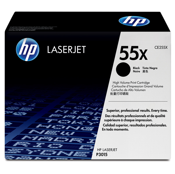 MD_HPCE255X Hp - Toner originale- 55X - Nero - CE255X - 12.500 pag - immagine 1