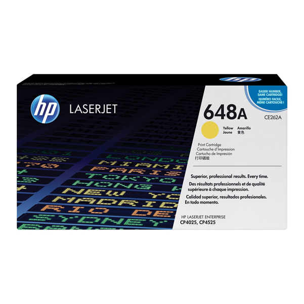 MD_HPCE262A Hp - Toner originale - 648A - Giallo - CE262A - 11.000 pag - immagine 1