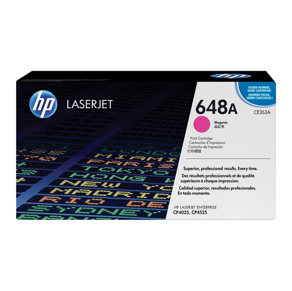 MD_HPCE263A Hp - Toner originale - 648A - Magenta - CE263A - 11.000 pag - immagine 1