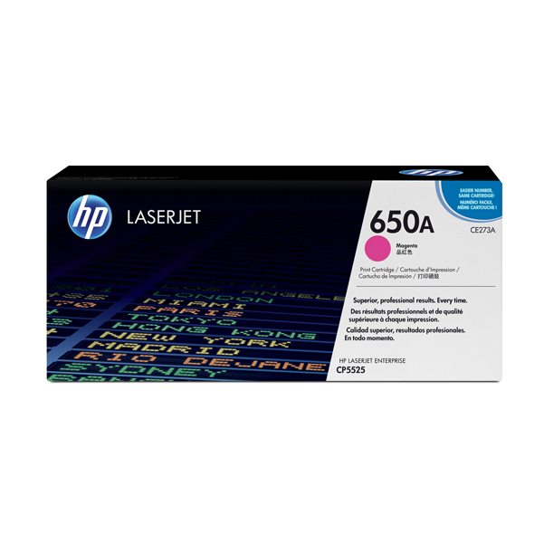MD_HPCE273A Hp - Toner originale - 650A- Magenta - CE273A - 15.000 pag - immagine 1