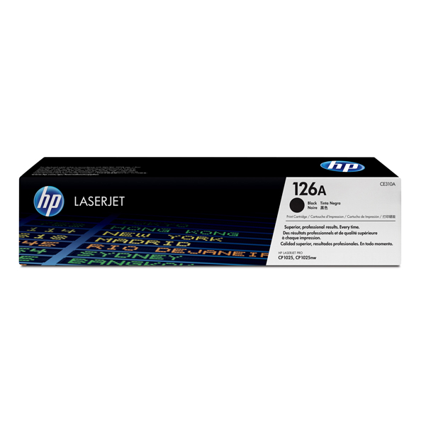 MD_HPCE310A Hp - Toner originali - 126A - Nero - CE310A - 1.200 pag - immagine 1
