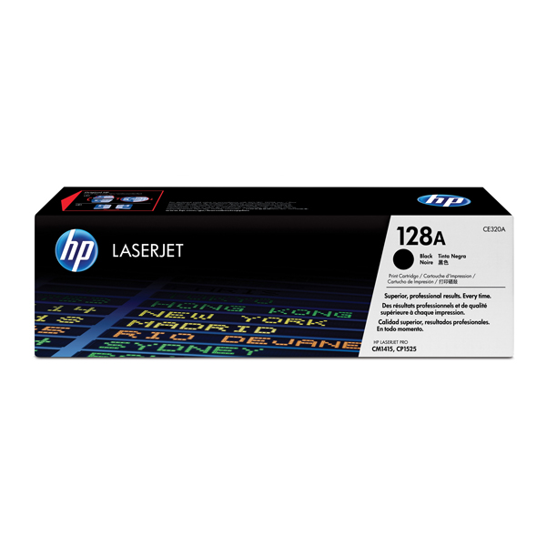 MD_HPCE320A Hp - Toner originale - 128A - Nero - CE320A - 2.000 pag - immagine 1