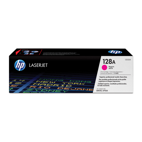 MD_HPCE323A Hp - Toner originale - 128A - Magenta - CE323A - 1.300 pag - immagine 1