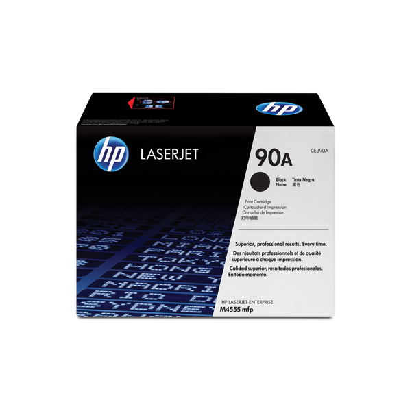 MD_HPCE390A Hp - Toner originale - 90A - Nero - CE390A - 10.000 pag - immagine 1