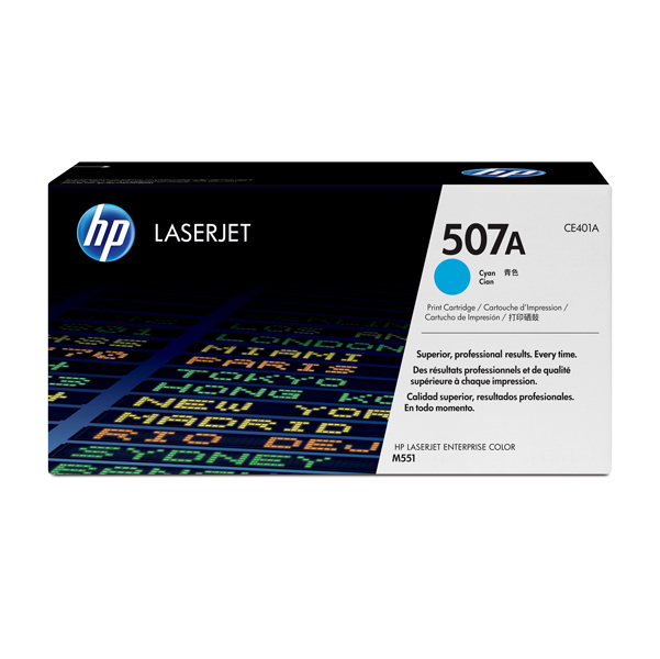 MD_HPCE401A Hp - Toner originale - 507A - Ciano - CE401A - 6.000 pag - immagine 1