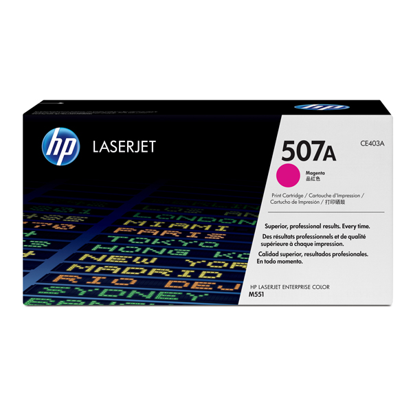MD_HPCE403A Hp - Toner originale - 507A - Magenta - CE403A - 6.000 pag - immagine 1