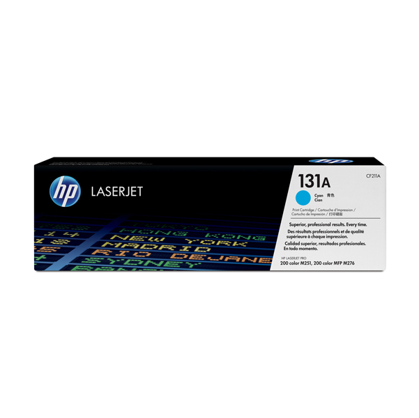 MD_HPCF211A Hp - Toner originale - 131A - Ciano - CF211A - 1.800 pag - immagine 1