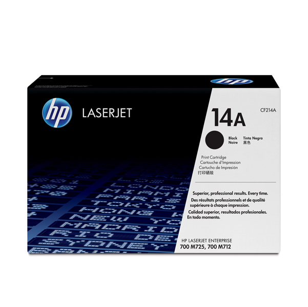 MD_HPCF214A Hp - Toner originale - 14A - Nero - CF214A - 10.000 pag - immagine 1