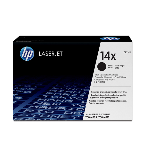 MD_HPCF214X Hp - Toner originale - 14X - Nero - CF214X - 17.500 pag - immagine 1