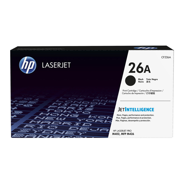 MD_HPCF226A Hp - Toner originale - 26A - Nero - CF226A - 3.100 pag - immagine 1