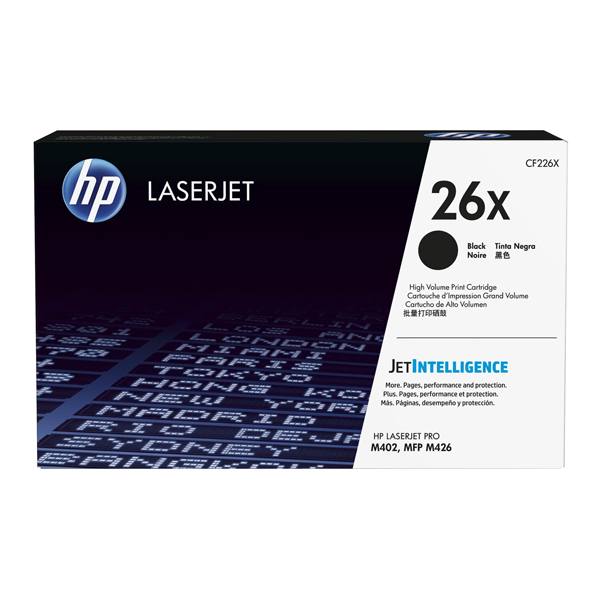 MD_HPCF226X Hp - Toner originale - 26X - Nero - CF226X - 9.000 pag - immagine 1