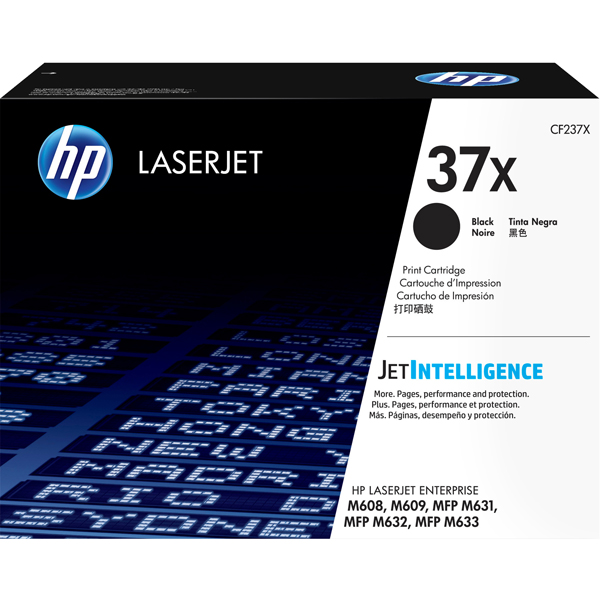 MD_HPCF237X Hp - Toner originale - 37X - Nero - CF237X - 25.000 pag - immagine 1
