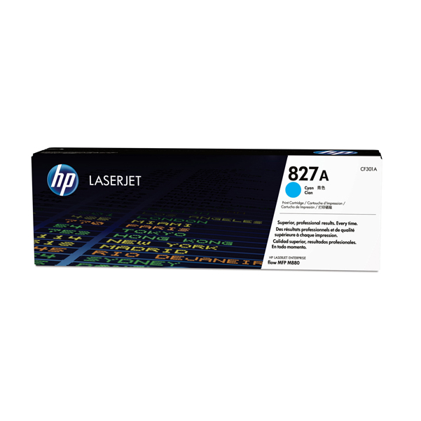 MD_HPCF301A Hp - Toner originale - 827A - Ciano - CF301A - 32.000 pag - immagine 1