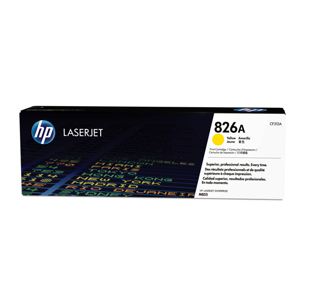 MD_HPCF312A Hp - Toner originale - 826A - Giallo - CF312A - 31.500 pag - immagine 1