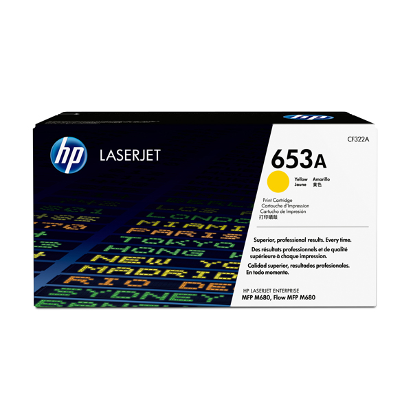 MD_HPCF322A Hp - Toner originale - 653A - Giallo - CF322A - 16.500 pag - immagine 1