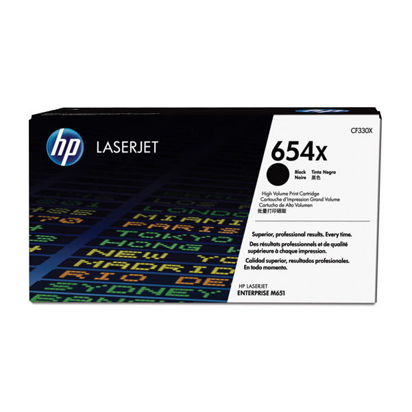 MD_HPCF330X Hp - Toner originale - 654X - Nero - CF330X - 20.500 pag - immagine 1