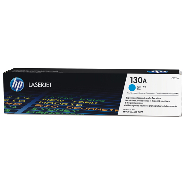 MD_HPCF351A Hp - Toner originale - 130A - Ciano - CF351A - 1.000 pag - immagine 1