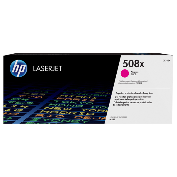 MD_HPCF363X Hp - Toner originale - 508X - Magenta - CF363X - 9.500 pag - immagine 1