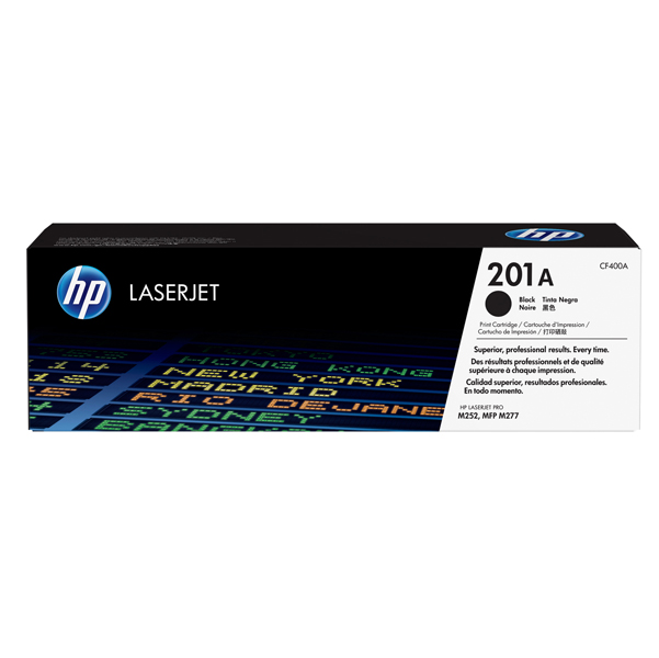 MD_HPCF400A Hp - Toner originale - 201A - Nero - CF400A - 1.420 pag - immagine 1