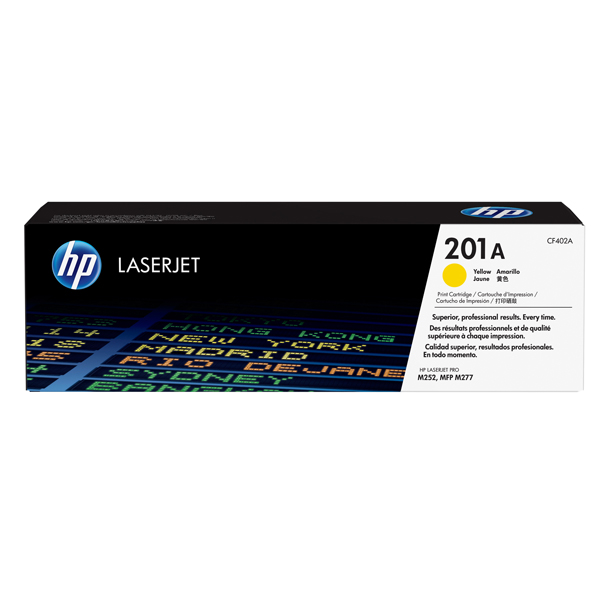 MD_HPCF402A Hp - Toner originale - 201A - Giallo - CF402A - 1.330 pag - immagine 1