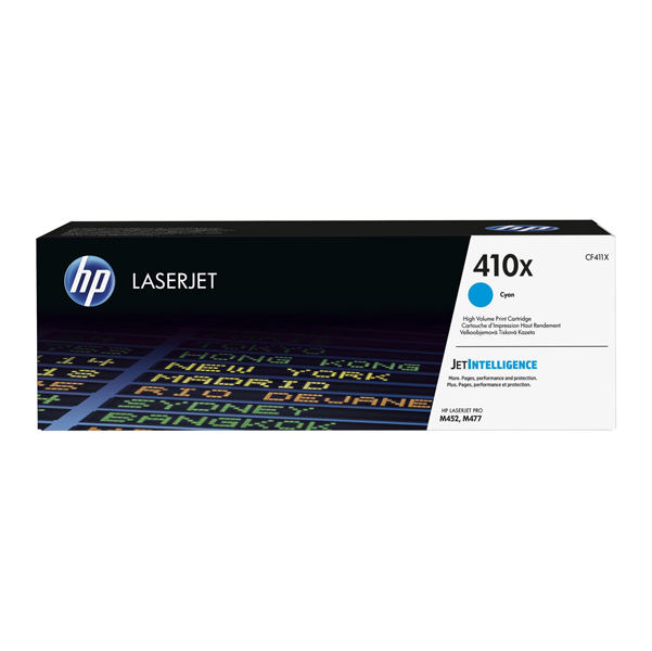 MD_HPCF411X Hp - Toner originale - 410X - Ciano - CF411X - 5.000 pag - immagine 1