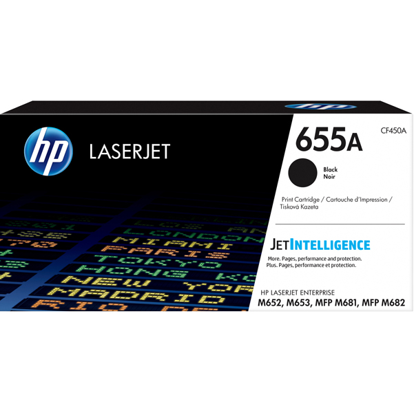 MD_HPCF450A Hp - Toner originale - 655A - Nero - CF450A - 12.500 pag - immagine 1