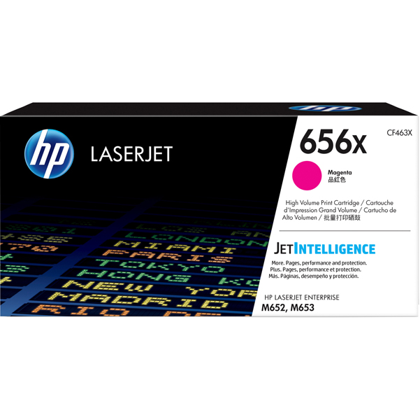 MD_HPCF463X Hp - Toner originale - 656X - Magenta - CF463X - 22.000 pag - immagine 1
